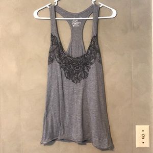 American Eagle grey tank top. Size small.